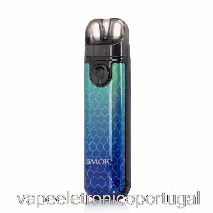 Vape Eletrônico Smok Novo 4 Mini 25w Kit Verde Azul Cobra